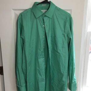 Sea foam green dress shirt